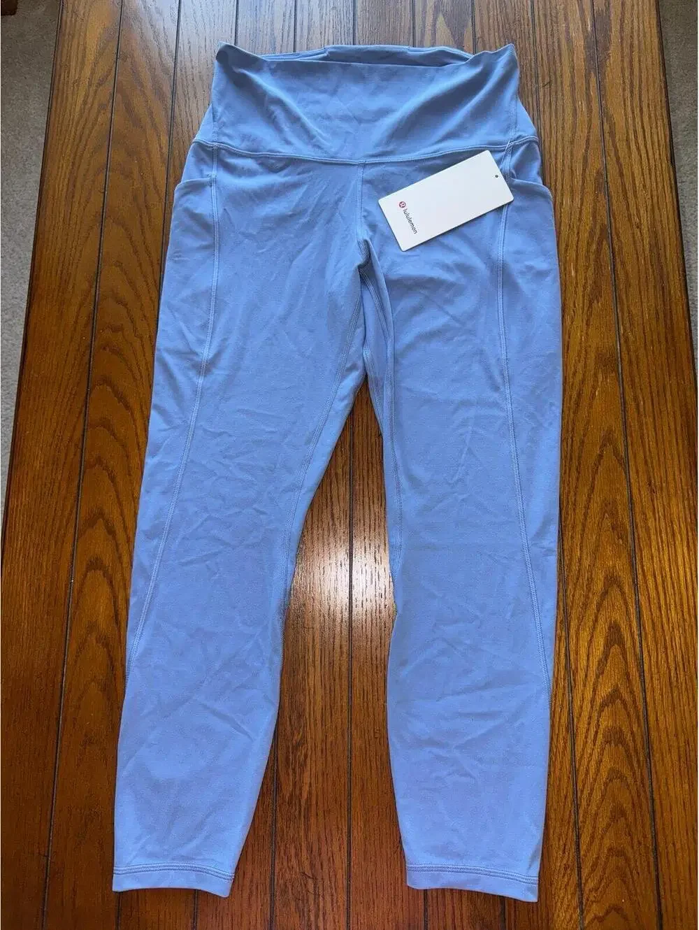Lululemon Align With Pockets High Rise 25” Prep Blue Size 10 NWT